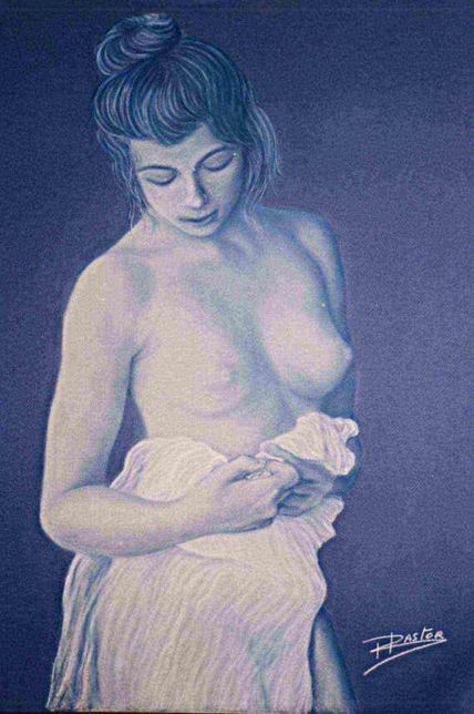 Desnudo azul