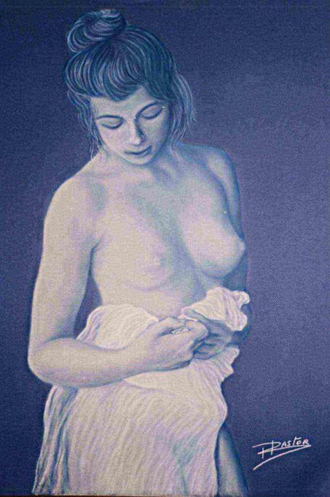 Desnudo azul