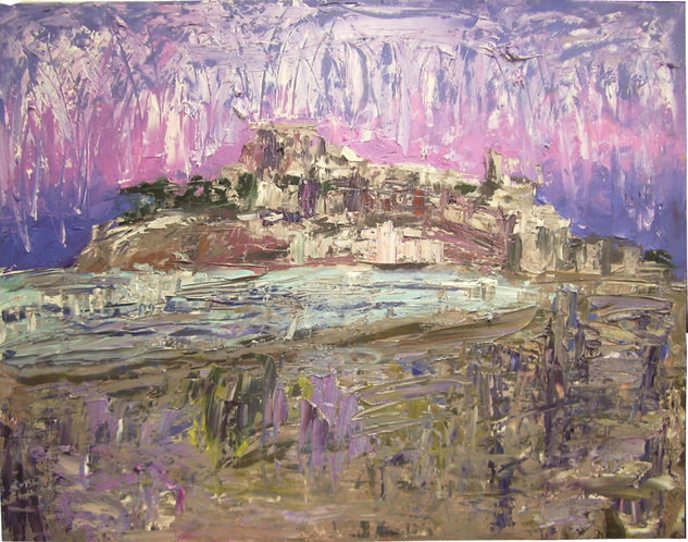 Peñíscola 2 Oil Panel Landscaping