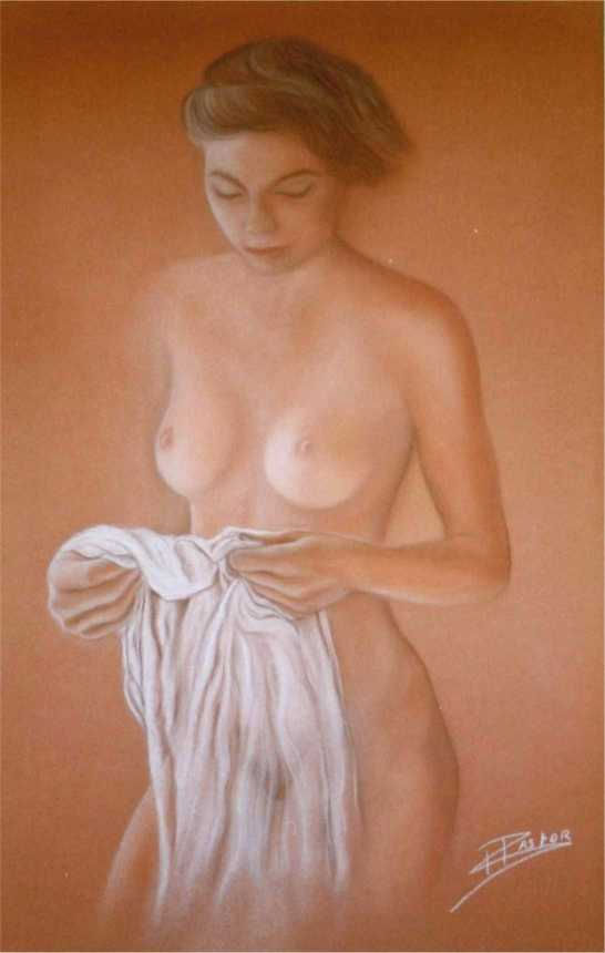 Desnudo sepia