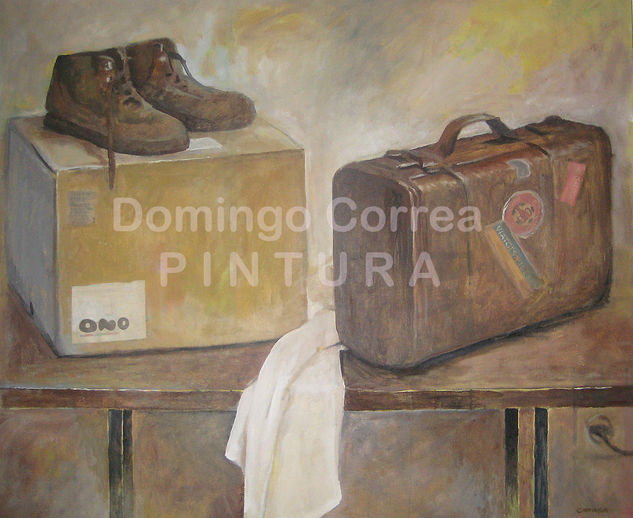 Maletas de Sevilla Oil Canvas Still Life Paintings