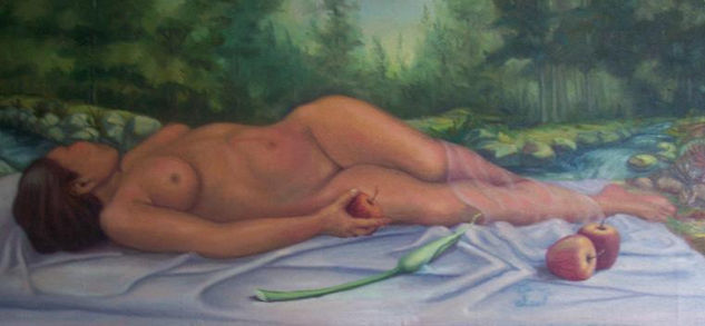 Naturaleza Oil Canvas Nude Paintings