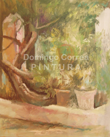 Arriate y parra Oil Canvas Landscaping