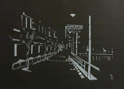 Nocturno en puerto...