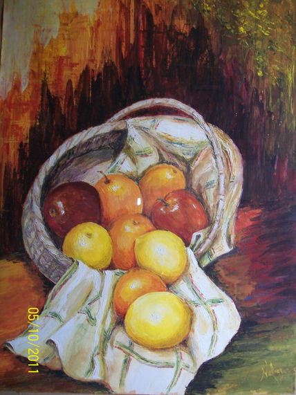 CESTO con FRUTAS