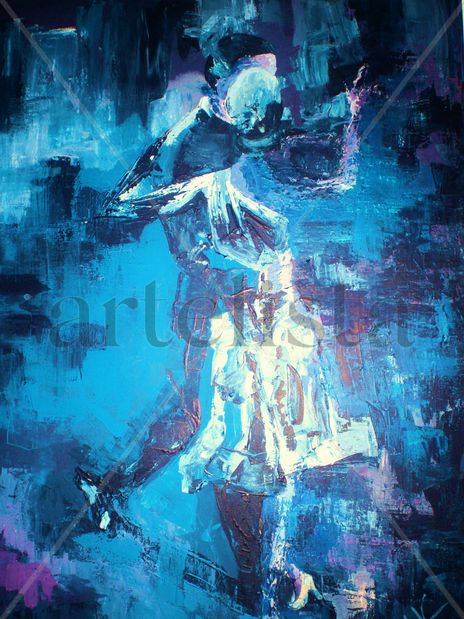 Bailando en la noche