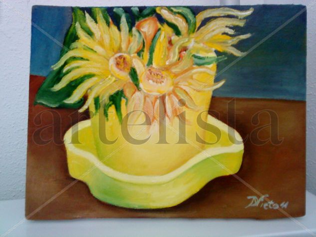 Florerito Oil Canvas Landscaping