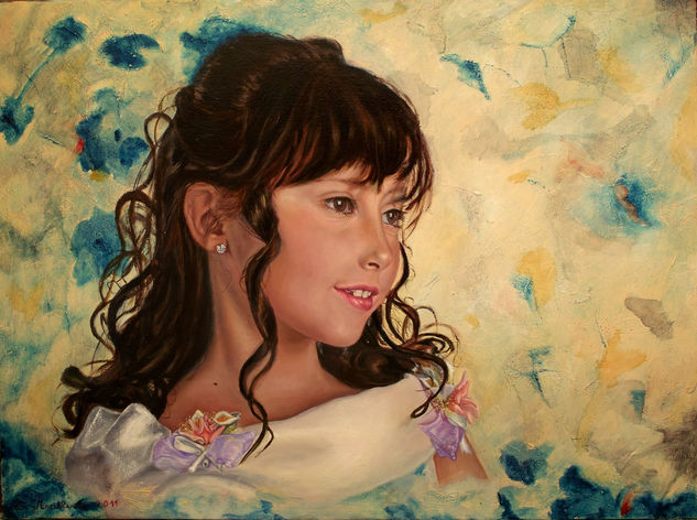 ¡CLARA SOY! Oil Canvas Portrait