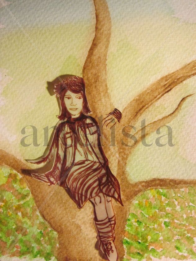mujer & árbol