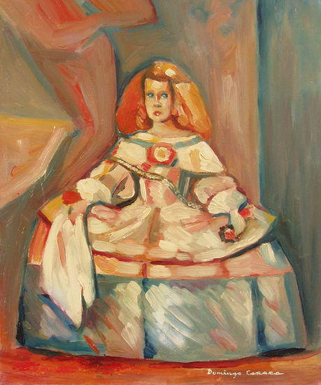 Menina I Óleo Lienzo Figura