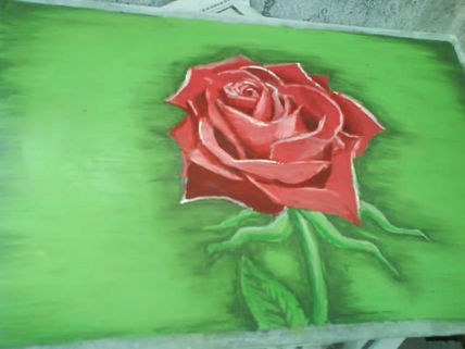 Rosa roja!