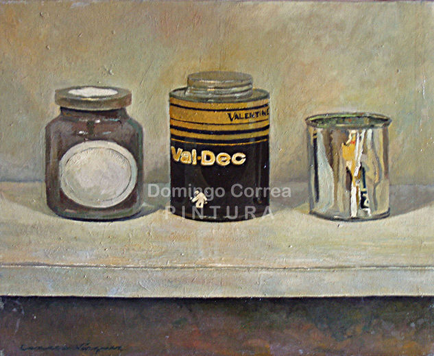 Val-Dec 2001 Oil Canvas Still Life Paintings