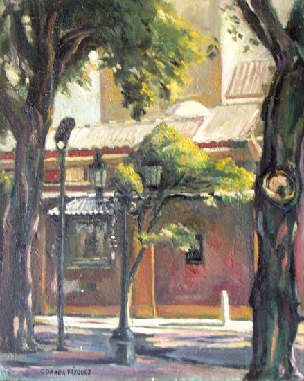 San Lorenzo Oil Canvas Landscaping