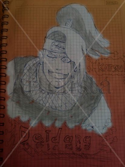 Deidara Carboncillo