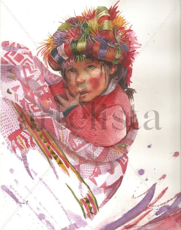 NIÑA DE OLLANTAYTAMBO