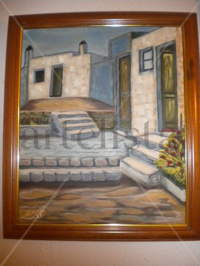 Calle Oil Canvas Landscaping