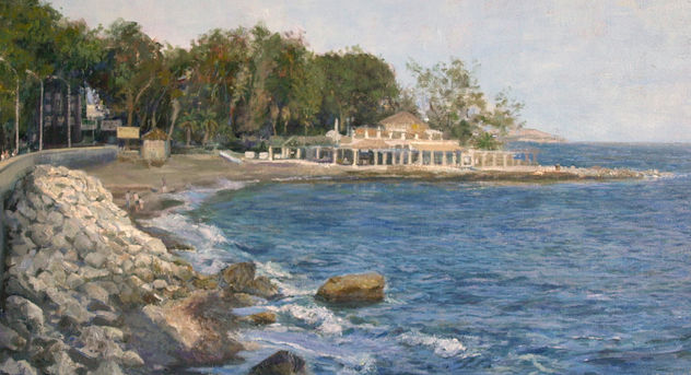 La tarde en los baños del Carmen.