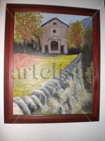 Campo casa Oil Canvas Landscaping