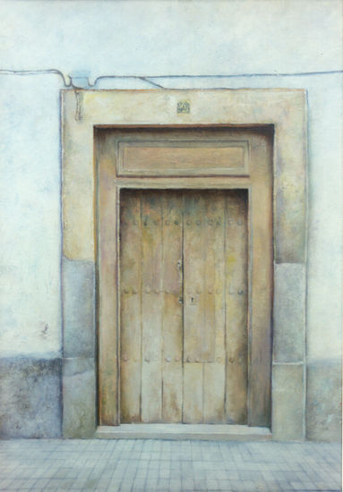 Puerta de Córdoba Oil Canvas Landscaping