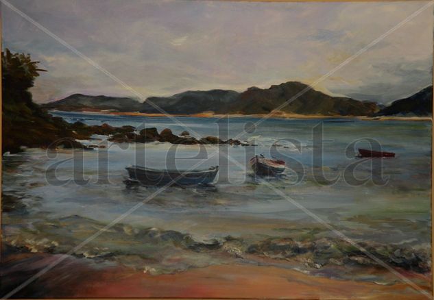 Bahía Brasilera Oil Canvas Landscaping