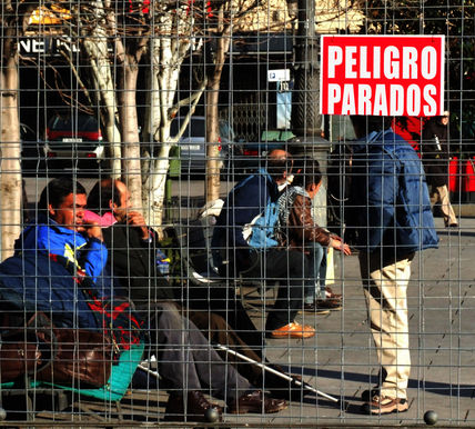 Peligro parados