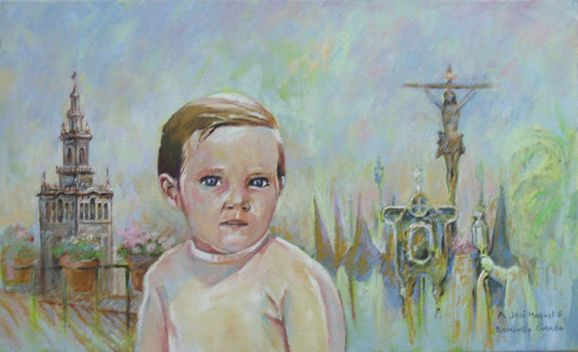 Retrato de José M. Fernández Oil Canvas Portrait