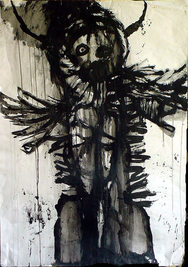 st Acrylic Paper Figure Painting