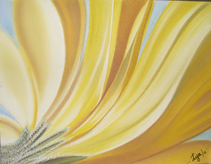 La flor amarilla
