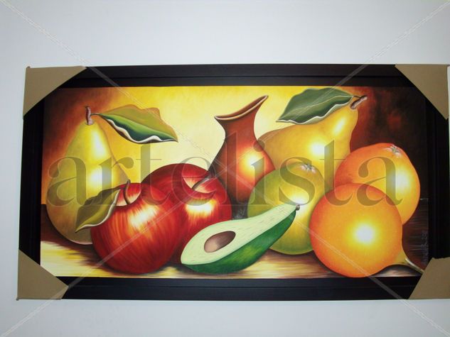 BODEGON FRUTAL Oil Canvas Still Life Paintings