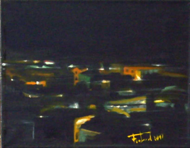 Nocturn 14 Oil Canvas Landscaping