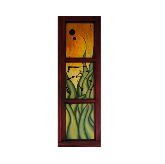 Ventana II Oil Canvas Landscaping