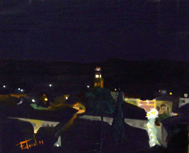 Nocturn 16 Oil Canvas Landscaping