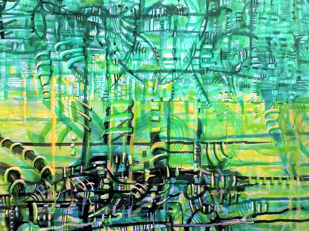 Arte abstracto abstract art DETALLE