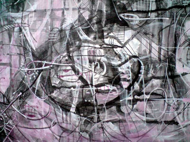 Arte abstracto abstract art DETALLE