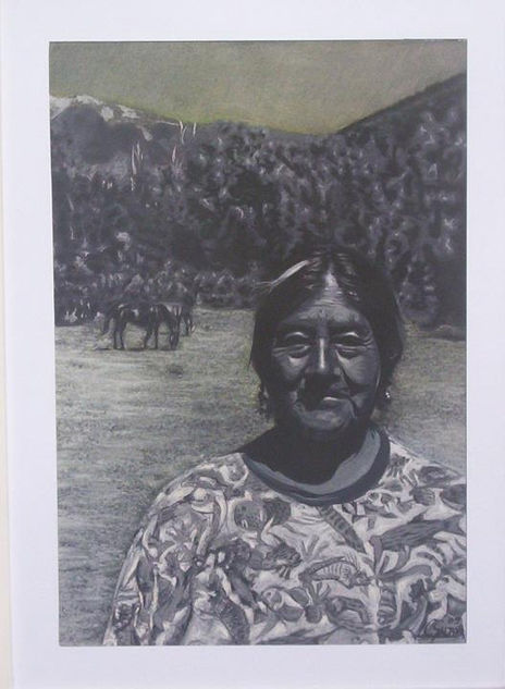 Mujer mapuche