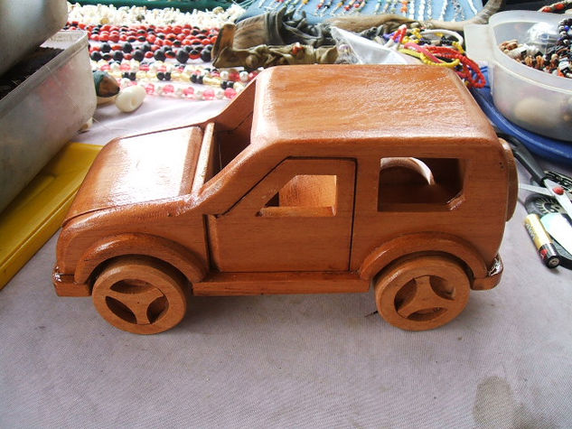 carritos de madera Óleo Lienzo Otros