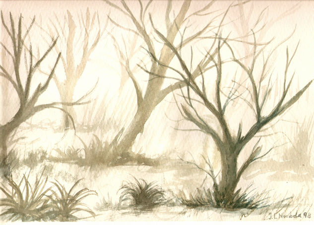 la espera Watercolour Paper Landscaping