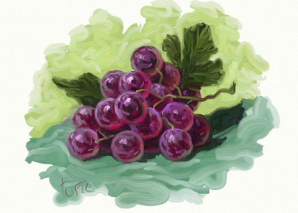 Uvas imaginarias.
