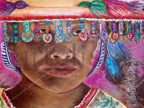 Hombre Huichol......