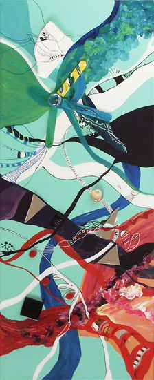 ESPEJOS 5 Mixed media Textile Others