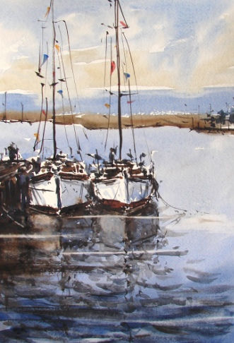 Marina Watercolour Paper Marine Painting