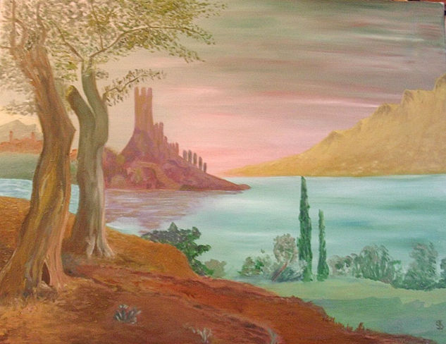 Lago Oil Canvas Landscaping