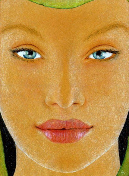 Rostro de frente