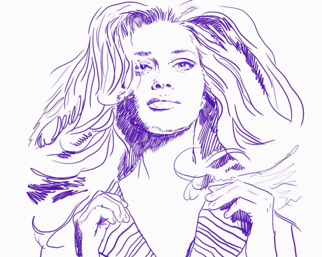 retrato de Ana Beatriz