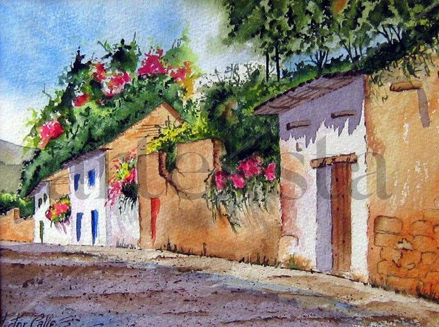 Calle vieja Watercolour Paper Landscaping