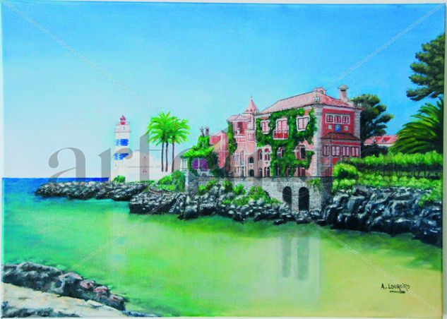 Casa de Stª. Maria Oil Canvas Landscaping