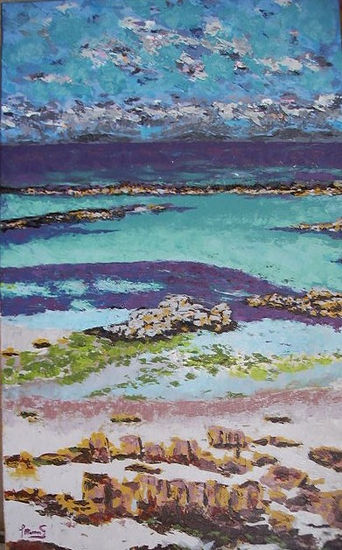 Marisma  en Irlanda Acrylic Canvas Landscaping