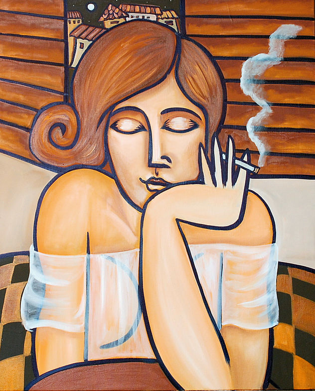 "Fumando espero"
