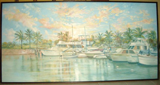 MARINA Oil Canvas Landscaping