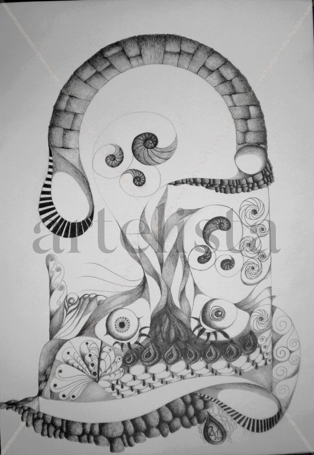 Esas lágrimas...por un dolor trágicamente surrealista